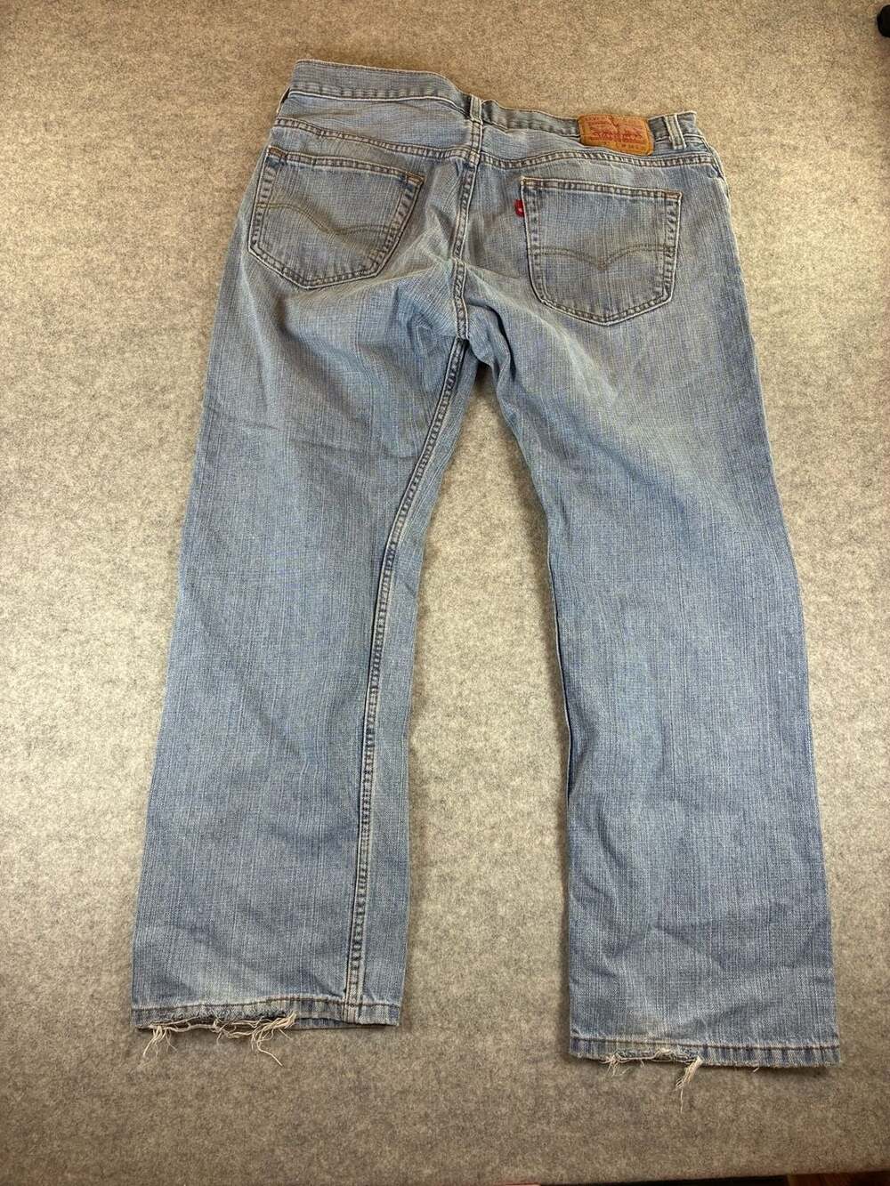 Levis 527 Jeans Size 34x30 Blue Denim Bootcut